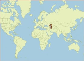 Spice Map - Caspian Sea