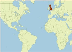 Spice Map - England