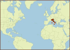 Spice Map - Italy