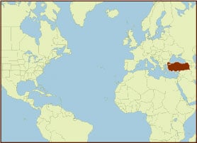 Spice Map - Turkey